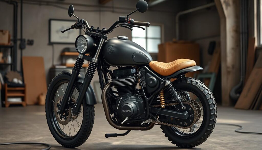 Modifikasi motor retro klasik